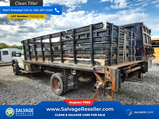 Used 2016 Ford F550 2WD Regular Cab Super Duty image 3