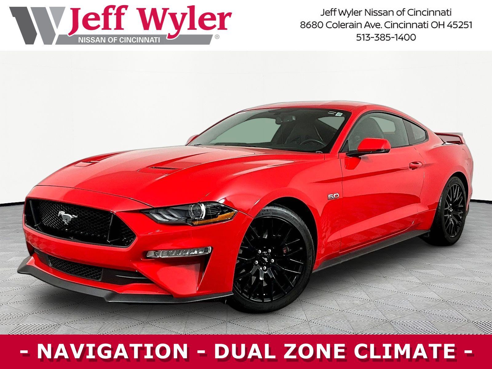 Used 2019 Ford Mustang GT Premium w/ GT Performance Package RWD image 1