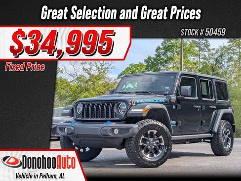 Used 2025 Jeep Wrangler Unlimited Rubicon 4xe w/ Convenience Group image 1