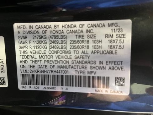 Used 2024 Honda CR-V EX-L image 24