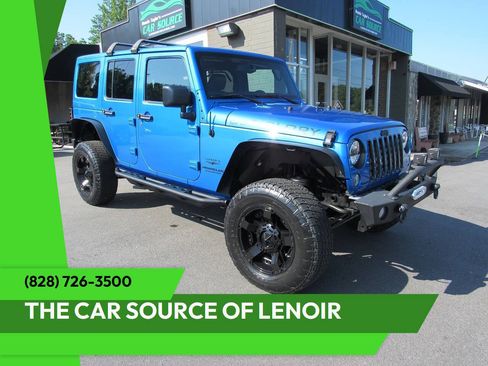 Used 2016 Jeep Wrangler Unlimited Sahara w/ Connectivity Group AWD/4WD image 1