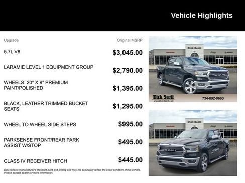 Used 2024 RAM 1500 Laramie AWD/4WD image 5