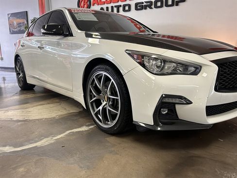 Used 2019 INFINITI Q50 Luxe w/ Cargo Package (L96) image 2