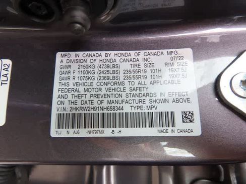 Used 2022 Honda CR-V Touring image 31