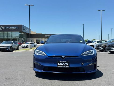 Used 2021 Tesla Model S Plaid AWD/4WD image 2