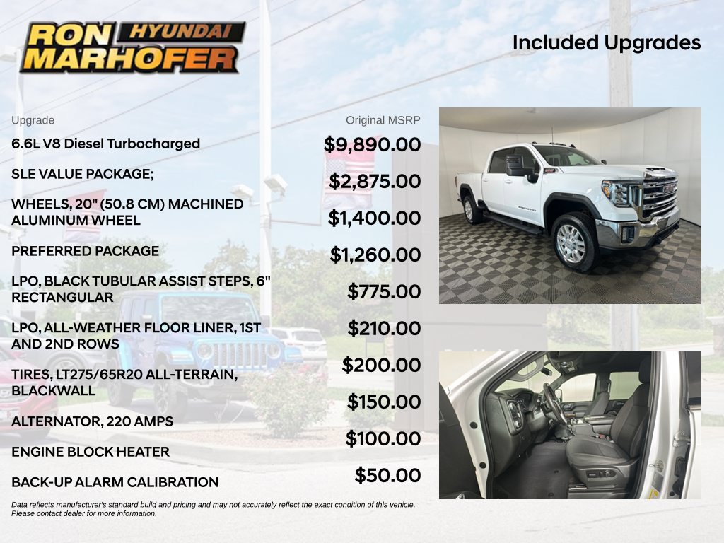 Used 2021 GMC Sierra 2500 SLE w/ SLE Value Package; AWD/4WD image 6