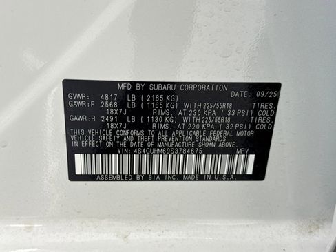 New 2025 Subaru Crosstrek 2.5i Limited image 28