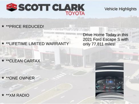 Used 2021 Ford Escape S AWD/4WD image 11