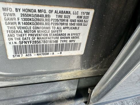 Used 2007 Honda Pilot EX-L image 20