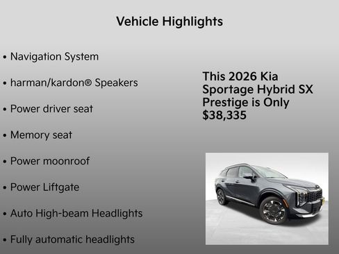 New 2026 Kia Sportage SX Prestige image 5