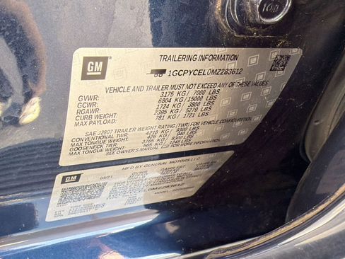 Used 2021 Chevrolet Silverado 1500 Custom Trail Boss w/ Safety Confidence Package image 20