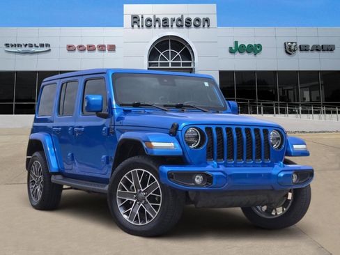 Used 2022 Jeep Wrangler Unlimited Sahara AWD/4WD image 1