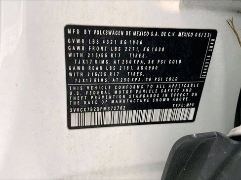 Used 2023 Volkswagen Taos S FWD image 8