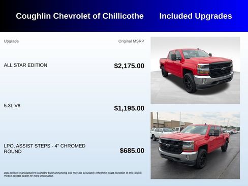 Used 2018 Chevrolet Silverado 1500 LT w/ All Star Edition AWD/4WD image 3