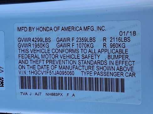 Used 2018 Honda Accord EX-L image 29