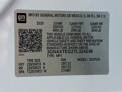 New 2026 Chevrolet Equinox RS w/ Convenience Package III image 32