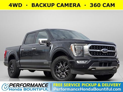 Used 2021 Ford F150 Platinum w/ Equipment Group 701A High AWD/4WD image 1