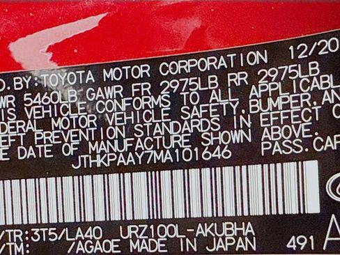 Used 2021 Lexus LC 500 Convertible w/ Touring Package RWD image 32