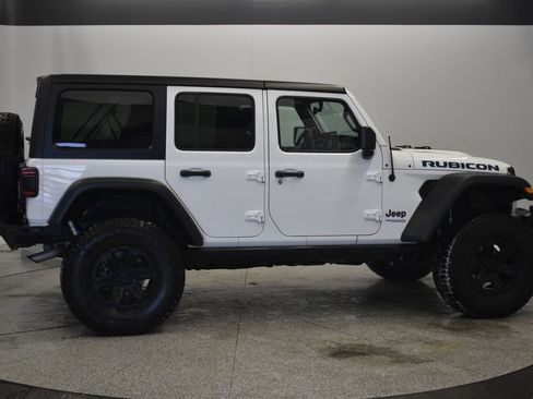 Used 2022 Jeep Wrangler Unlimited Rubicon 4xe w/ Cold Weather Group image 4