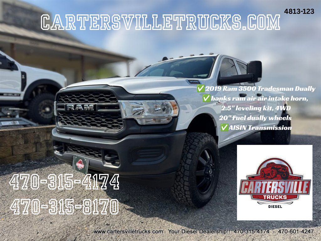 Used 2019 RAM 3500 Tradesman AWD/4WD image 1