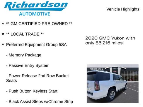 Used 2020 GMC Yukon Denali w/ Denali Ultimate Package AWD/4WD image 11