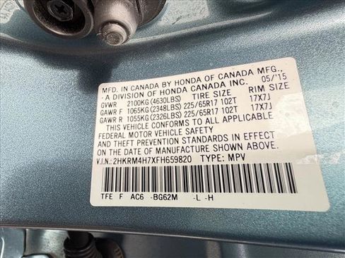 Used 2015 Honda CR-V EX-L image 19