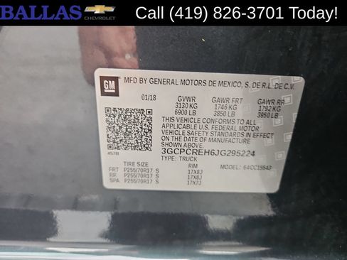 Certified 2018 Chevrolet Silverado 1500 LT w/ All Star Edition RWD image 6