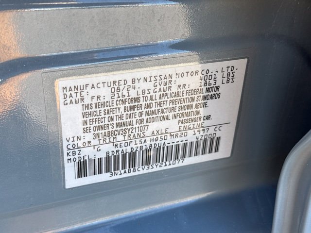 Used 2025 Nissan Sentra SV FWD image 20