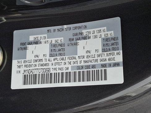 New 2026 MAZDA MX-5 Miata Grand Touring w/ Appearance Package RWD image 21