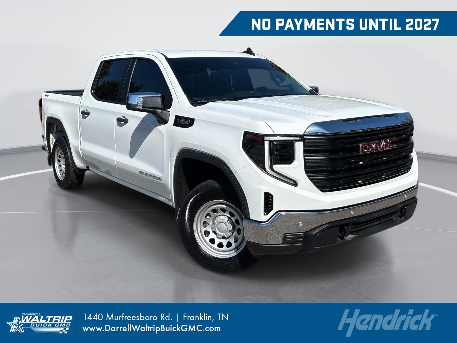 Used 2024 GMC Sierra 1500 Pro w/ Pro Value Package AWD/4WD image 1