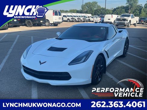 Used 2019 Chevrolet Corvette Stingray Coupe w/ 2LT Preferred Equipment Group RWD image 1