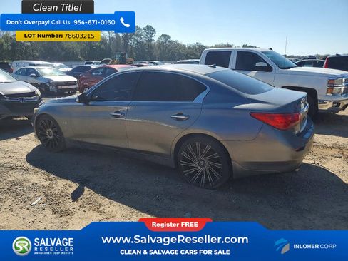 Used 2017 INFINITI Q50 Signature Edition w/ Cargo Package (L95) RWD image 3