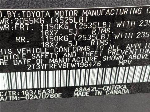 Used 2015 Toyota RAV4 Limited FWD image 15