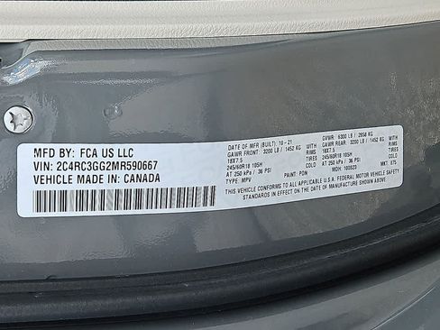 Used 2021 Chrysler Pacifica Limited w/ Premium & Safety Sphere Group AWD/4WD image 29