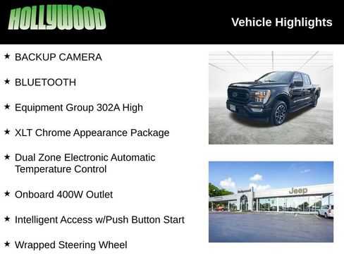 Used 2023 Ford F150 XLT w/ Equipment Group 302A High image 3