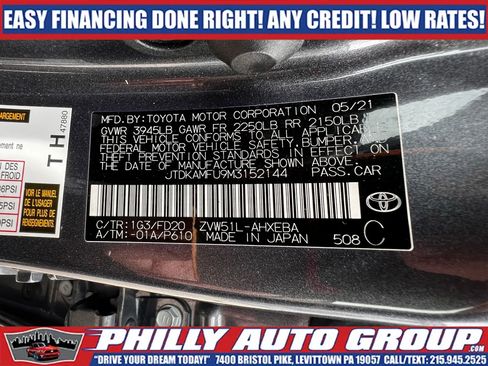Used 2021 Toyota Prius LE FWD image 34