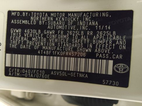 Used 2015 Toyota Camry LE FWD image 33