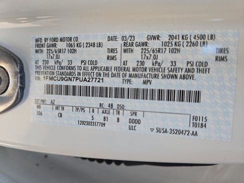 Used 2023 Ford Escape Active w/ Tech Pack #1 image 27