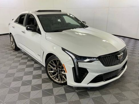 Used 2023 Cadillac CT4 V Blackwing w/ LPO, Bronce Accent Package RWD image 47