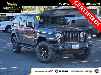 Certified 2021 Jeep Wrangler Unlimited Sport