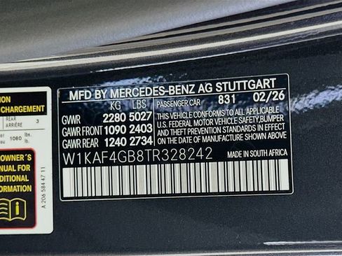 New 2026 Mercedes-Benz C 300 Sedan image 31