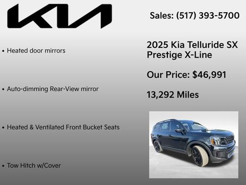 Used 2025 Kia Telluride SX Prestige X-Line AWD/4WD image 12