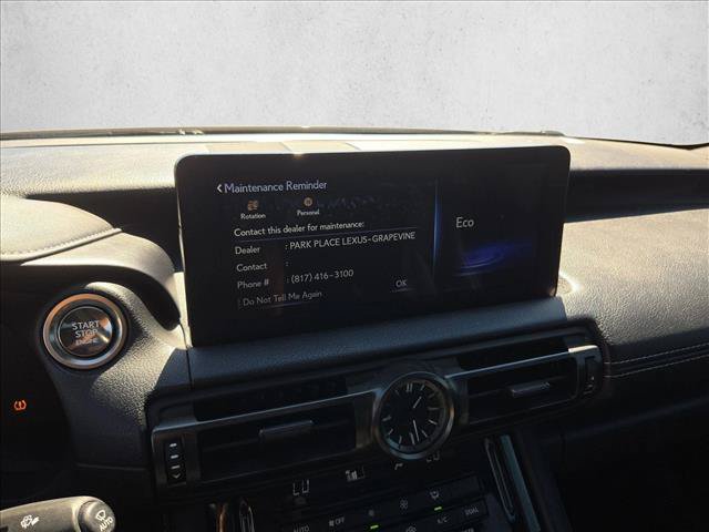 Used 2023 Lexus IS 350 F Sport w/ Navigation Package RWD image 12