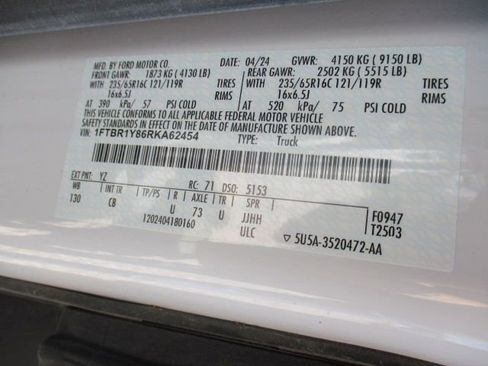 Used 2024 Ford Transit 250 Low Roof w/ Exterior Upgrade Package RWD image 10