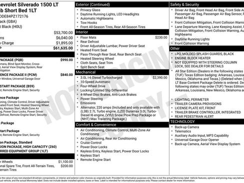 Used 2023 Chevrolet Silverado 1500 LT w/ Safety Package AWD/4WD image 19