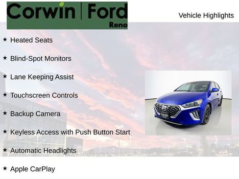 Used 2020 Hyundai Ioniq Blue image 7