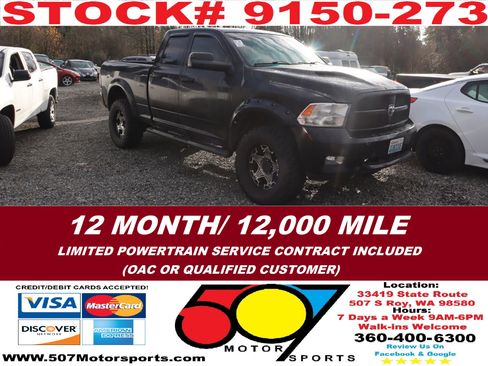 Used 2012 RAM 1500 Sport w/ Sport Premium Group image 2