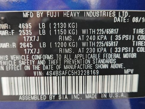 Used 2017 Subaru Outback 2.5i Premium image 44