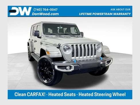 Used 2022 Jeep Wrangler Unlimited Sahara w/ Cold Weather Group AWD/4WD image 1