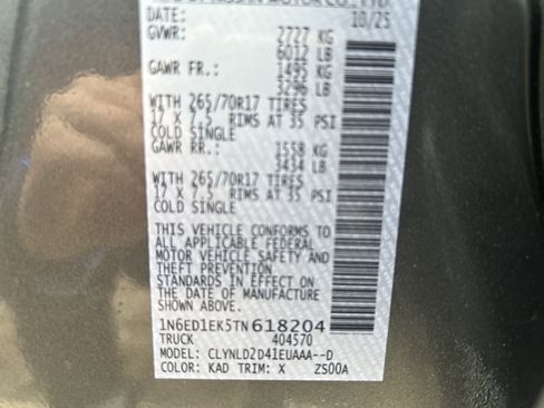 New 2026 Nissan Frontier PRO-4X w/ Tow Package image 29